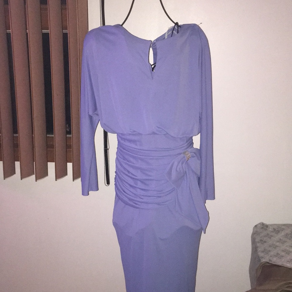 Blue dress. Cute design. Size: 14